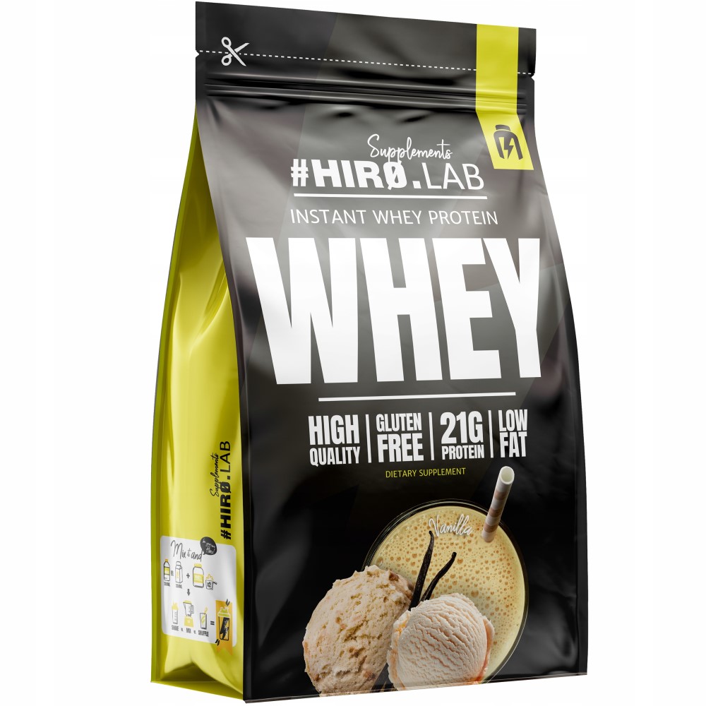 Hiro Lab Instant Whey Protein - 2000g *NEW* Excellent Taste!