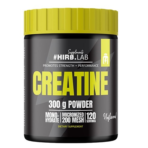 Hiro Lab Micronised Creatine Monohydrate - 300g Unflavoured +100g FREE!