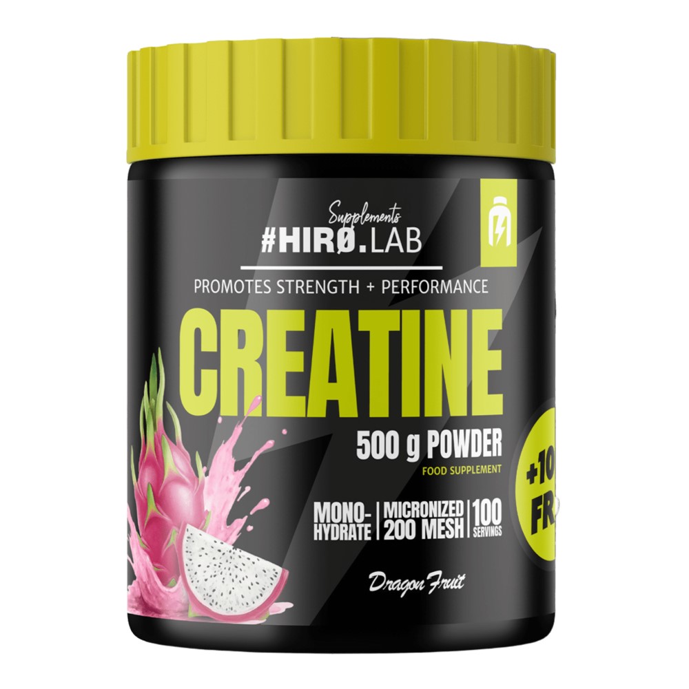 creatine, powder, 500 g, dragon fruit,  supplement