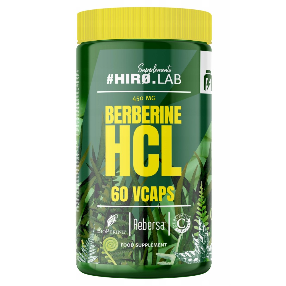 Hiro Lab Berberine HCL 450mg - 60 Vcaps