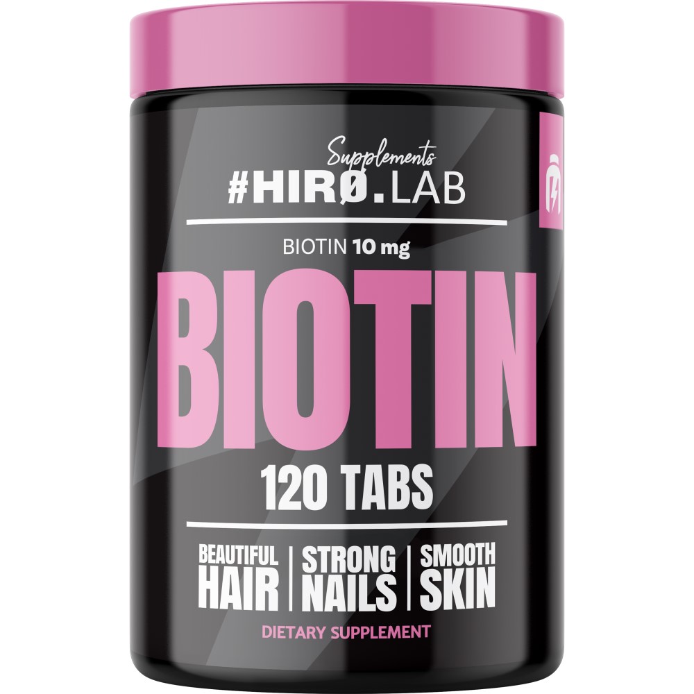 Hiro Lab Biotin 10mg - 120 Tabs